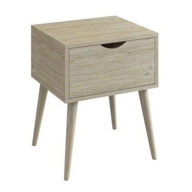 ALIDA Κομοδίνο Απόχρωση Sonoma  40x36x50cm [-Φυσικό-] [-MDF - Κόντρα Πλακέ - Καπλαμάς - Νοβοπάν-] Ε7340,22