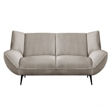 EMERALD Καναπές 2-θέσιος Σαλονιού - Καθιστικού, Ύφασμα Κοτλέ Μπεζ  172x88x82cm [-Μπεζ-Tortora-Sand-Cappuccino-] [-Ύφασμα-] Ε9418,12