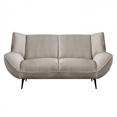 EMERALD Καναπές 2-θέσιος Σαλονιού - Καθιστικού, Ύφασμα Κοτλέ Μπεζ  172x88x82cm [-Μπεζ-Tortora-Sand-Cappuccino-] [-Ύφασμα-] Ε9418,12