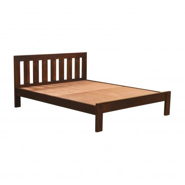 SOHO Κρεβάτι Διπλό, για Στρώμα 150x200cm, Sheesham Καρυδί  154x205x90cm [-Καρυδί-] [-Ξύλο-] ΕS7121,1