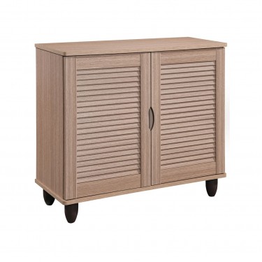 Παπουτσοθήκη 2 Πόρτες Απόχρωση Sonoma  77x33x70cm [-Φυσικό-] [-MDF - Κόντρα Πλακέ - Καπλαμάς - Νοβοπάν-] Ε83720,2