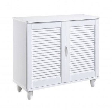 Παπουτσοθήκη 2 Πόρτες Απόχρωση Άσπρο  77x33x70cm [-Άσπρο-] [-MDF - Κόντρα Πλακέ - Καπλαμάς - Νοβοπάν-] Ε83720,3