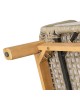 MARK Set Σαλόνι Κήπου 4τεμ, Acacia Φυσικό, Μαξιλάρια Μπεζ Rope Wicker Μπεζ  2 Πολυθρ 1 Καναπ 1 Τραπεζάκι [-Μπεζ-Tortora-Sand-Cappuccino-] [-Ξύλο-, -Ύφασμα-] Ε2360,2