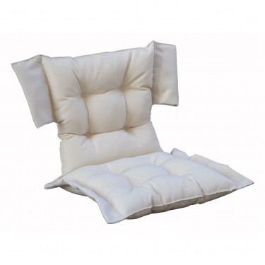 Ύφασμα για Πολυθρόνα Σκηνοθέτη, Γέμισμα Comforel, Καπιτονέ, Απόχρωση Εκρού  48/55x75cm Πάχος 5cm [-Εκρού-] [-Ύφασμα-] Ε777,1Q