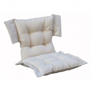 Ύφασμα για Πολυθρόνα Σκηνοθέτη, Γέμισμα Comforel, Καπιτονέ, Απόχρωση Εκρού  48/55x75cm Πάχος 5cm [-Εκρού-] [-Ύφασμα-] Ε777,1Q