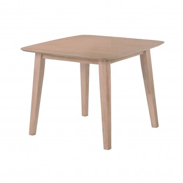 DOM Τραπέζι, Mdf Απόχρωση Oak  80x80x74cm [-Φυσικό-] [-Ξύλο-] Ε803,3