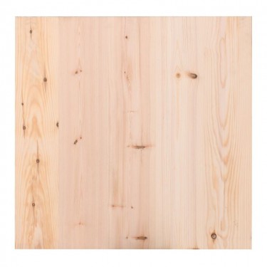 Επιφάνεια Τραπεζιού από Ξύλο Πεύκου, Άβαφο  70x70cm/40mm [-Άβαφο-] [-Ξύλο-] Ε2212