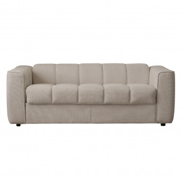 NORRIS Καναπές - Κρεβάτι 3Θέσιος, Ύφασμα Water Repellent Μπεζ  209x99x70 Κρεβάτι:140x190cm [-Μπεζ-Tortora-Sand-Cappuccino-] [-Ύφασμα-] Ε9530,1