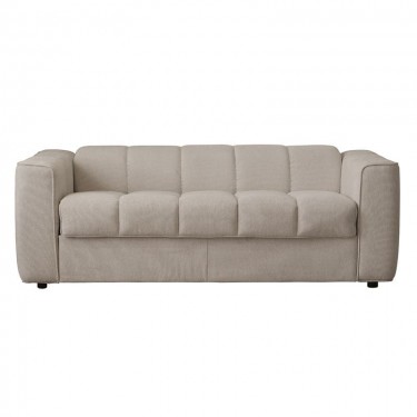 NORRIS Καναπές - Κρεβάτι 3Θέσιος, Ύφασμα Water Repellent Μπεζ  209x99x70 Κρεβάτι:140x190cm [-Μπεζ-Tortora-Sand-Cappuccino-] [-Ύφασμα-] Ε9530,1
