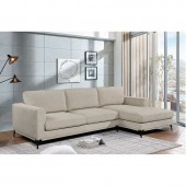 BANCO Καναπές Σαλονιού - Καθιστικού, Γωνία Αναστρέψιμος Ύφασμα Μπεζ  300x170x105cm H.99cm [-Μπεζ-Tortora-Sand-Cappuccino-] [-Ύφασμα-] Ε9505,1