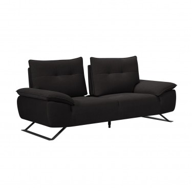 SELENA Καναπές 2-θέσιος Σαλονιού - Καθιστικού, Ύφασμα Ανθρακί, Μεταφερόμενη πλάτη  193x99/115x95cm [-Ανθρακί-] [-Ύφασμα-] Ε9501,22