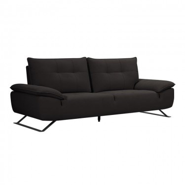 SELENA Καναπές 3-θέσιος Σαλονιού - Καθιστικού, Ύφασμα Ανθρακί, Μεταφερόμενη πλάτη  225x99/115x95cm [-Ανθρακί-] [-Ύφασμα-] Ε9501,23
