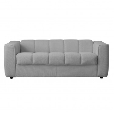 NORRIS Καναπές - Κρεβάτι 3Θέσιος, Ύφασμα Water Repellent Ανοιχτό Γκρι  209x99x70 Κρεβάτι:140x190cm [-Γκρι-] [-Ύφασμα-] Ε9530,2