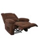 JULIA Massage Πολυθρόνα Relax Σαλονιού - Καθιστικού, Ύφασμα Καφέ  93x90x100cm [-Καφέ-] [-Ύφασμα-] Ε971,1Μ