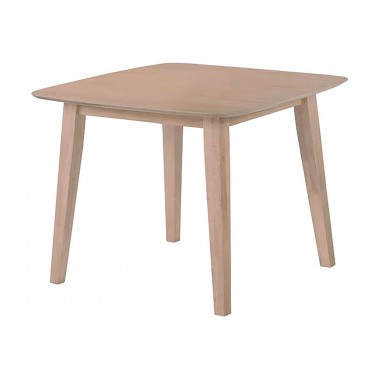 DOM Τραπέζι, Mdf Απόχρωση Oak  90x90x74cm [-Φυσικό-] [-Ξύλο-] Ε803,4