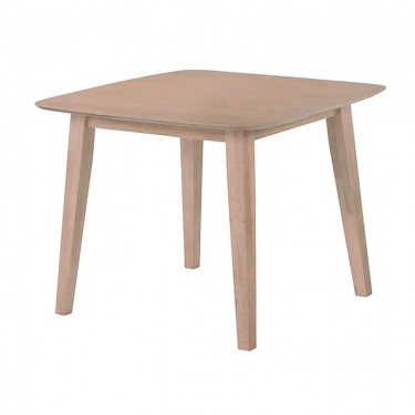 DOM Τραπέζι, Mdf Απόχρωση Oak  90x90x74cm [-Φυσικό-] [-Ξύλο-] Ε803,4