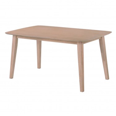 DOM Τραπέζι Τραπεζαρίας, Mdf Απόχρωση Oak  80x120x74cm [-Φυσικό-] [-Ξύλο-] Ε803,5