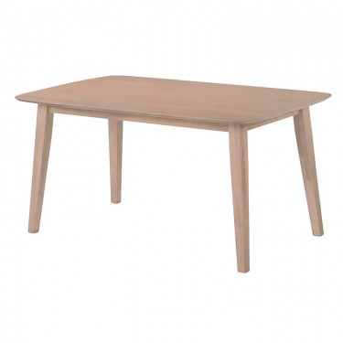 DOM Τραπέζι Τραπεζαρίας, Mdf Απόχρωση Oak  80x120x74cm [-Φυσικό-] [-Ξύλο-] Ε803,5