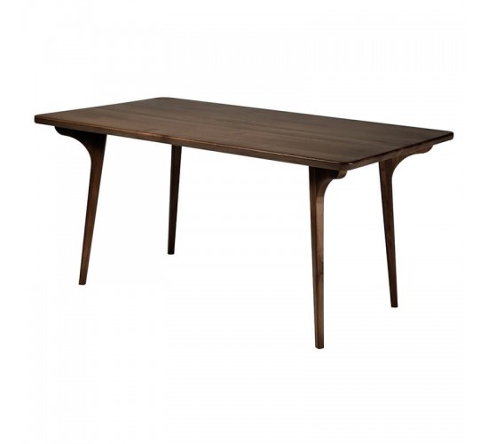 AVERY Τραπέζι Τραπεζαρίας, Απόχρωση Καρυδί  150x90x75cm [-Καρυδί-] [-Ξύλο-] Ε7670,1