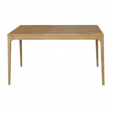 CARTER Τραπέζι Τραπεζαρίας, Απόχρωση Φυσικό  140x80x75cm [-Φυσικό-] [-Ξύλο-] Ε7671,2