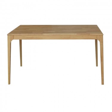 CARTER Τραπέζι Τραπεζαρίας, Απόχρωση Φυσικό  140x80x75cm [-Φυσικό-] [-Ξύλο-] Ε7671,2