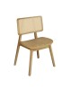 LORIAN Καρέκλα Τραπεζαρίας, Απόχρωση Φυσικό  48x54x82cm [-Φυσικό-] [-Ξύλο-] Ε7686,2