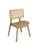 LORIAN Καρέκλα Τραπεζαρίας, Απόχρωση Φυσικό  48x54x82cm [-Φυσικό-] [-Ξύλο-] Ε7686,2