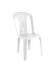 IRIDE-W Καρέκλα Στοιβαζόμενη, ΡΡ Άσπρο  47x52x86cm [-Άσπρο-] [-PP - PC - ABS-] Ε369,W