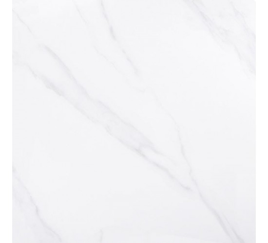 Επιφάνεια Μάρμαρο Sintered Stone, Απόχρωση White Marble (MDF για στήριξη βάσης)  80x80cm/11mm [-Άσπρο-] [-Τεχνόπετρα-] Ε108,1S