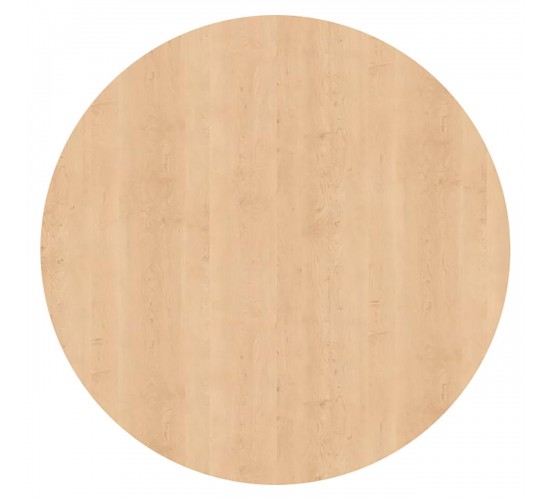 Contract Sliq Smooth Supreme Επιφάνεια Τραπεζιού τ.Werzalit Απόχρωση Maple  Φ60cm/16mm [-Φυσικό-] [-Melamine Laminated-] Ε100,64