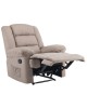 JULIA Massage Πολυθρόνα Relax Σαλονιού - Καθιστικού, Ύφασμα Cappuccino  93x90x100cm [-Μπεζ-Tortora-Sand-Cappuccino-] [-Ύφασμα-] Ε971,4Μ