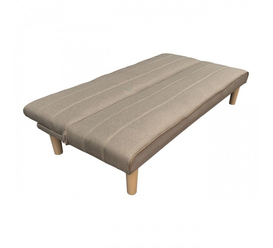 BIZ Καναπές - Κρεβάτι Σαλονιού Καθιστικού - Ύφασμα  Μπεζ  167x75x70cm /Κρεβάτι 167x87x32 [-Μπεζ-Tortora-Sand-Cappuccino-] [-Ύφασμα-] Ε9438,6