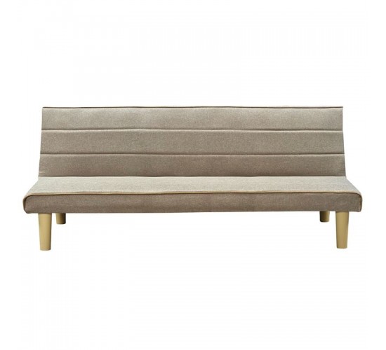 BIZ Καναπές - Κρεβάτι Σαλονιού Καθιστικού - Ύφασμα  Μπεζ  167x75x70cm /Κρεβάτι 167x87x32 [-Μπεζ-Tortora-Sand-Cappuccino-] [-Ύφασμα-] Ε9438,6