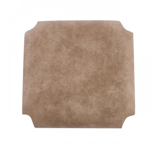 ΤΑΠΕΤΣΑΡΙΑ Σκαμπό Καφενείου, Ύφασμα Suede Μπεζ  35x35x5cm [-Μπεζ-Tortora-Sand-Cappuccino-] [-Ξύλο-, -Ύφασμα-] Υ949,3Κ3