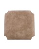 ΤΑΠΕΤΣΑΡΙΑ Σκαμπό Καφενείου, Ύφασμα Suede Μπεζ  35x35x5cm [-Μπεζ-Tortora-Sand-Cappuccino-] [-Ξύλο-, -Ύφασμα-] Υ949,3Κ3