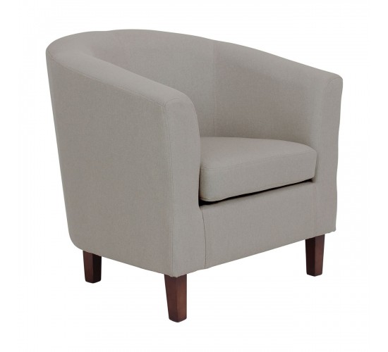 BOGA Πολυθρόνα Σαλονιού Καθιστικού, Ύφασμα  Μπεζ  75x73x74cm [-Μπεζ-Tortora-Sand-Cappuccino-] [-Ύφασμα-] Ε7129,60