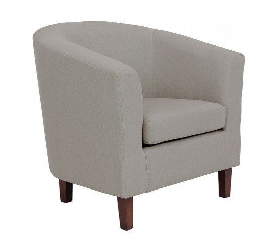 BOGA Πολυθρόνα Σαλονιού Καθιστικού, Ύφασμα  Μπεζ  75x73x74cm [-Μπεζ-Tortora-Sand-Cappuccino-] [-Ύφασμα-] Ε7129,60