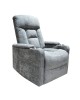 NANCY Lift-Relax Πολυθρόνα Σαλονιού - Καθιστικού, Ύφασμα Σκ.Γκρι (ηλεκτρική ανάκληση)  77x94x109cm [-Γκρι-] [-Ύφασμα-] Ε9735,3