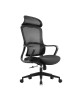 BF3010 Πολυθρόνα Γραφείου Διευθυντή, Mesh Μαύρο, Ύφασμα Μαύρο  61x63x119/128cm [-Μαύρο-] [-Ύφασμα Mesh-, -Ύφασμα-] ΕΟ572,1