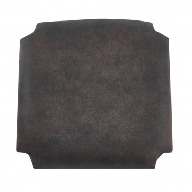 ΤΑΠΕΤΣΑΡΙΑ Σκαμπό Καφενείου, Ύφασμα Suede Ανθρακί  35x35x5cm [-Ανθρακί-] [-Ξύλο-, -Ύφασμα-] Υ949,3Κ4