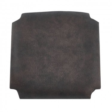 ΤΑΠΕΤΣΑΡΙΑ Σκαμπό Καφενείου, Ύφασμα Suede Ανθρακί  35x35x5cm [-Ανθρακί-] [-Ξύλο-, -Ύφασμα-] Υ949,3Κ4