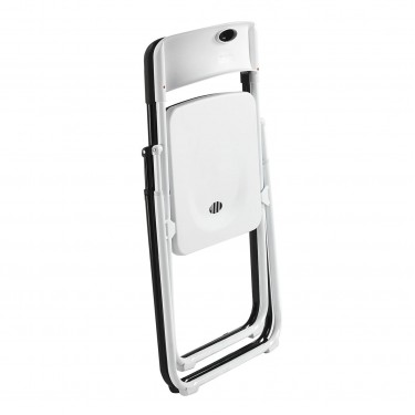 WENDY Καρέκλα Πτυσσόμενη, Μέταλλο Βαφή Άσπρο, PP Απόχρωση Άσπρο  48x49x76cm [-Άσπρο-] [-PP - PC - ABS-, -Μέταλλο-] Ε5571,4