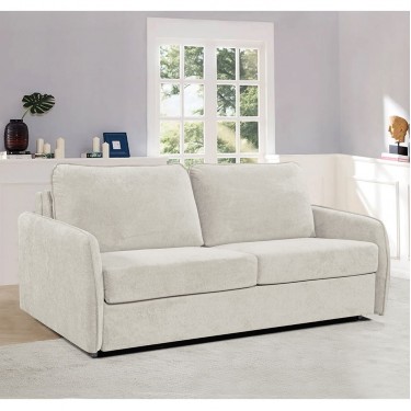 LESTER Καναπές - Κρεβάτι, Ύφασμα Μπεζ  180x98x89  Κρεβάτι:145x190cm [-Μπεζ-Tortora-Sand-Cappuccino-] [-Ύφασμα-] Ε9940,1