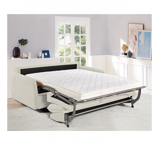 LESTER Καναπές - Κρεβάτι, Ύφασμα Μπεζ  180x98x89  Κρεβάτι:145x190cm [-Μπεζ-Tortora-Sand-Cappuccino-] [-Ύφασμα-] Ε9940,1