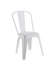 RELIX PP Καρέκλα Στοιβαζόμενη, PP Απόχρωση Άσπρο  47x47x86cm [-Άσπρο-] [-PP - PC - ABS-] Ε51910