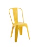 RELIX PP Καρέκλα Στοιβαζόμενη, PP Απόχρωση Κροκί  47x47x86cm [-Κίτρινο-] [-PP - PC - ABS-] Ε51910,7