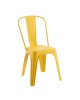 RELIX PP Καρέκλα Στοιβαζόμενη, PP Απόχρωση Κροκί  47x47x86cm [-Κίτρινο-] [-PP - PC - ABS-] Ε51910,7