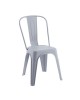 RELIX PP Καρέκλα Στοιβαζόμενη, PP Απόχρωση Γκρι  47x47x86cm [-Γκρι-] [-PP - PC - ABS-] Ε51910,4