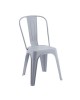 RELIX PP Καρέκλα Στοιβαζόμενη, PP Απόχρωση Γκρι  47x47x86cm [-Γκρι-] [-PP - PC - ABS-] Ε51910,4