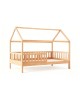 DREAM Montessori Παιδικό Κρεβάτι, για Στρώμα 90x190cm, Ξύλο Πεύκου Απόχρωση Φυσικό  97x197x129cm [-Φυσικό-] [-Ξύλο-] ΕΚ701,4
